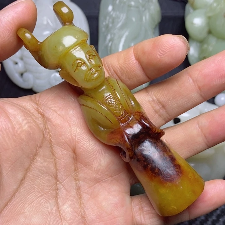 和田玉颈饰未镶嵌1*