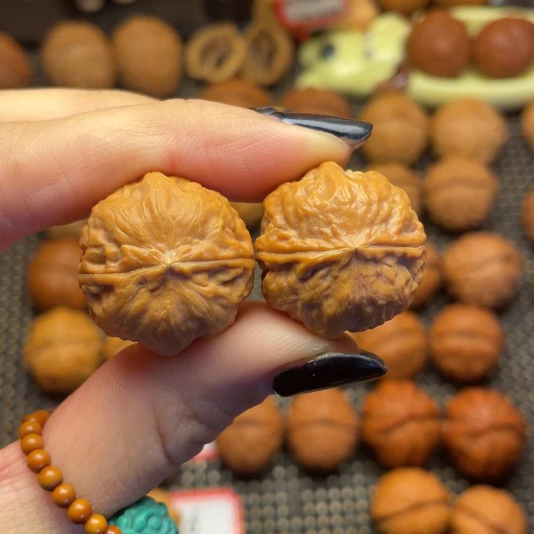 吊坠文玩核桃25尺全品闷尖南瓜墩00011