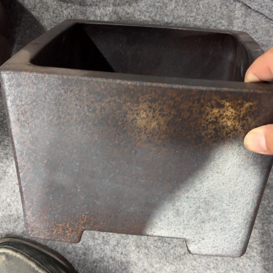 紫砂花盆宜兴紫砂工艺美术