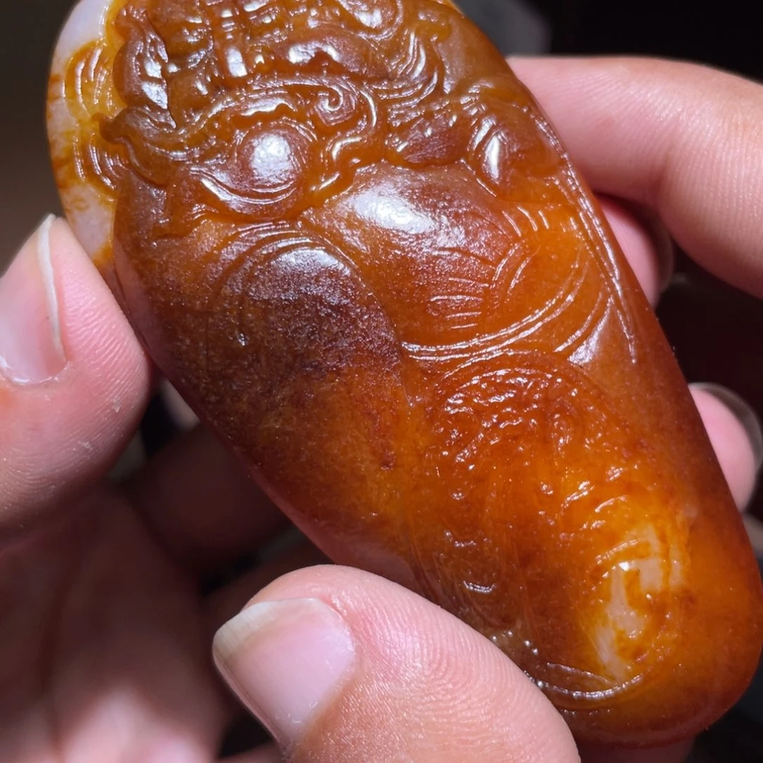 和田玉未镶嵌颈饰d2