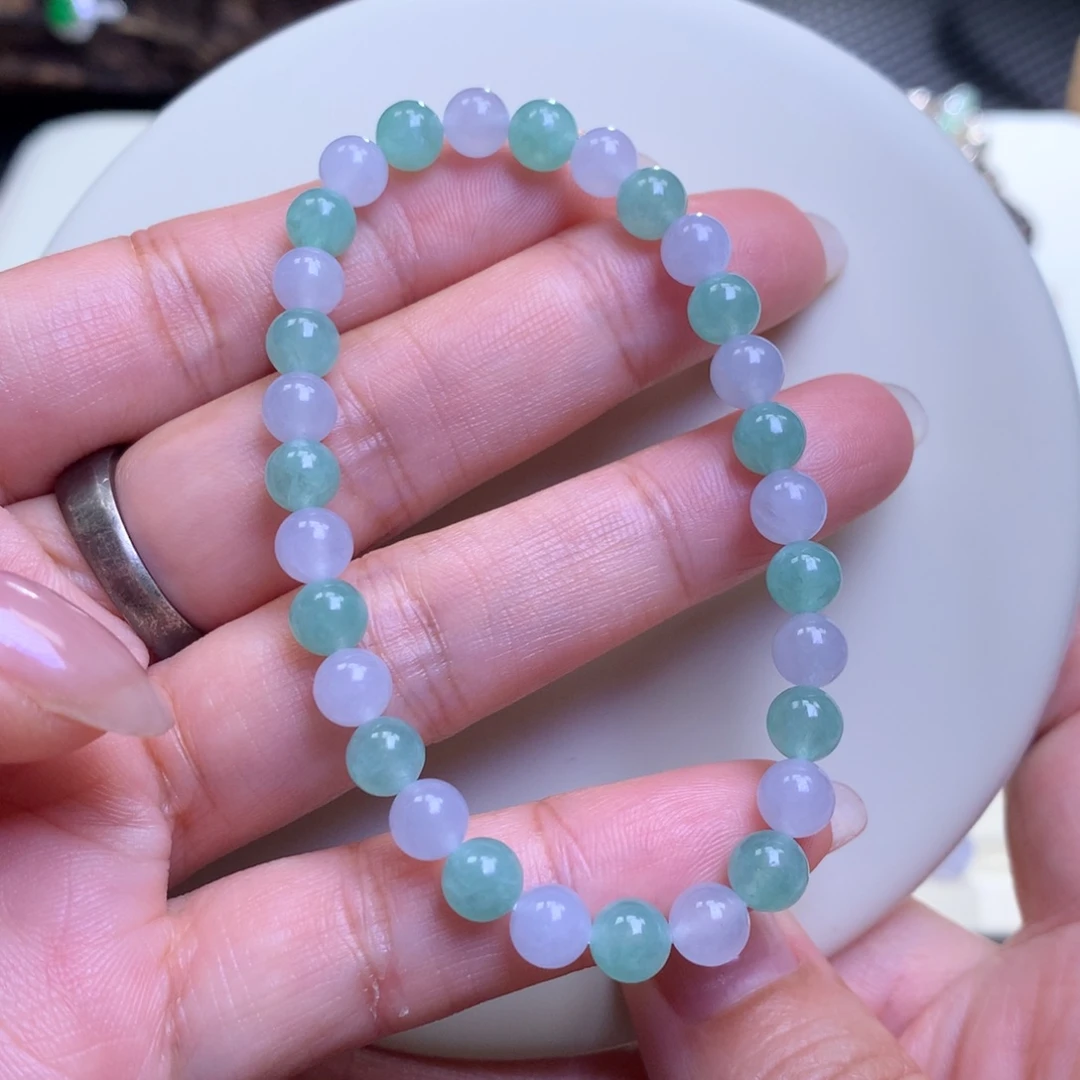 未镶嵌手链翡翠翡翠手串卡6