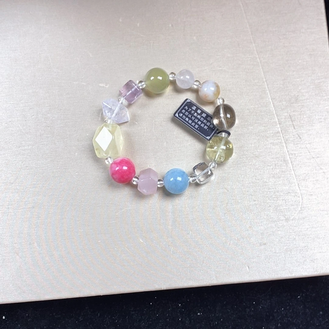 银S925镶嵌水晶手链