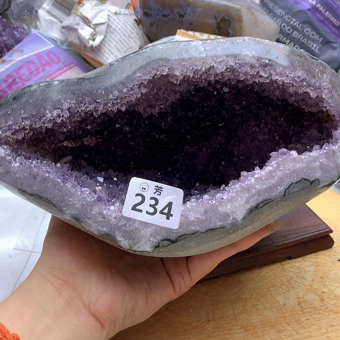 紫晶大型摆件（非配饰）未镶嵌