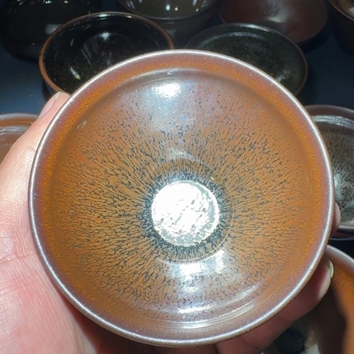 小雨茶盏手工柴烧