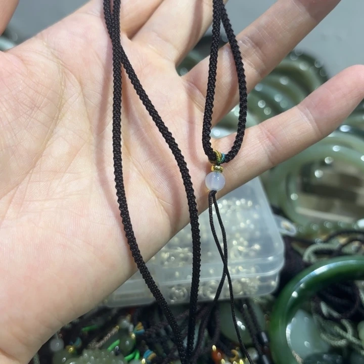 和田玉银S925镶嵌耳饰