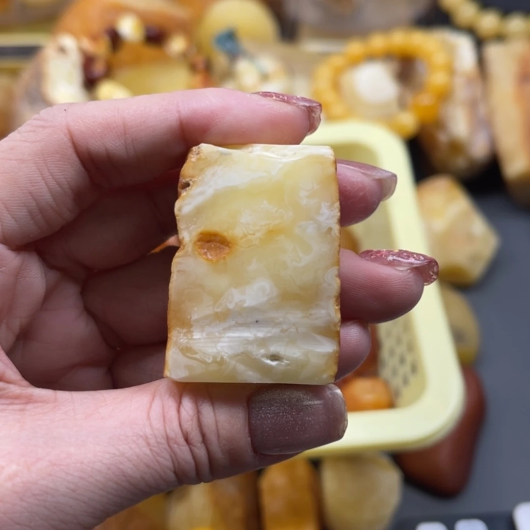 【闪购商品】未镶嵌定制琥珀天然琥珀蜜蜡原石定制