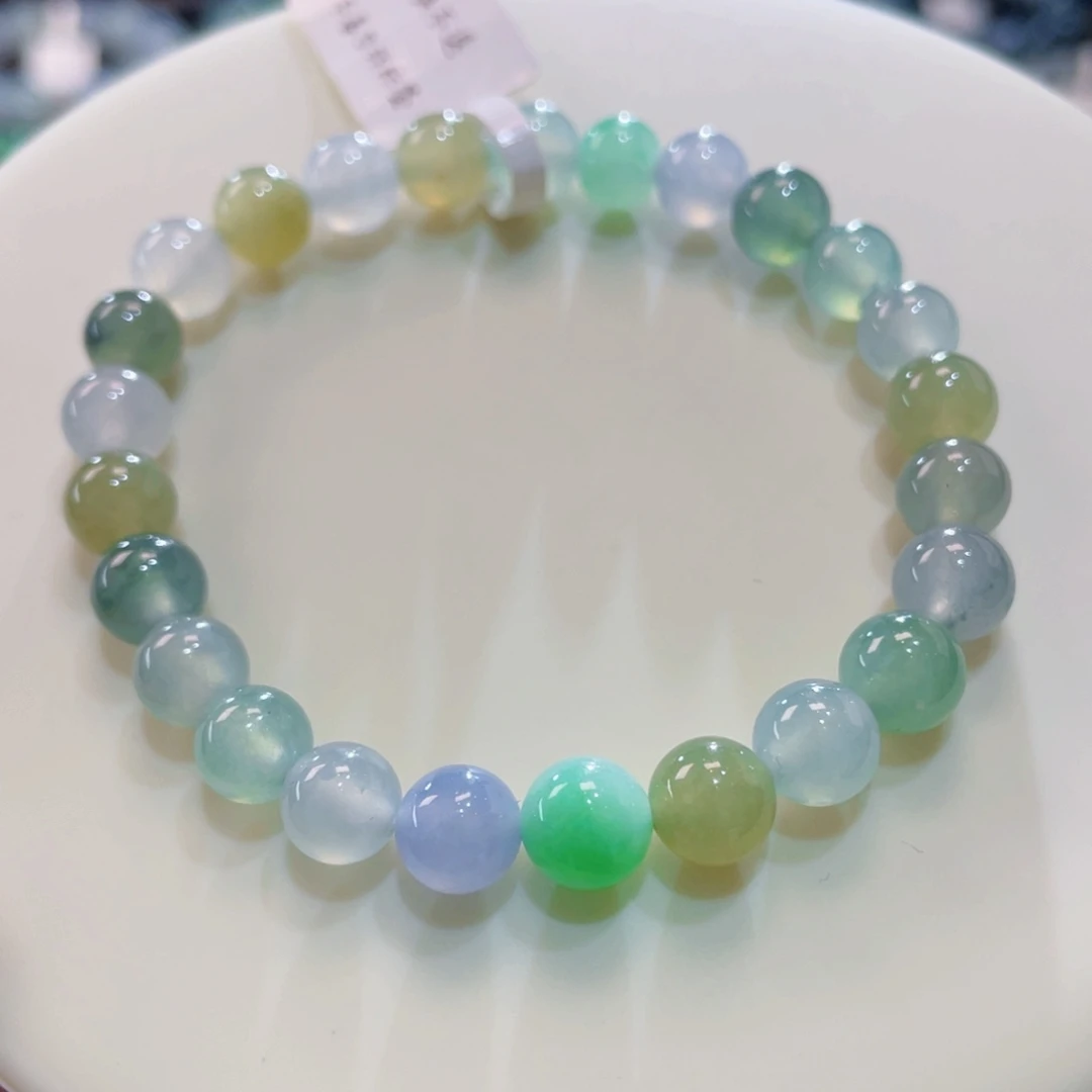 未镶嵌手链翡翠特色多宝