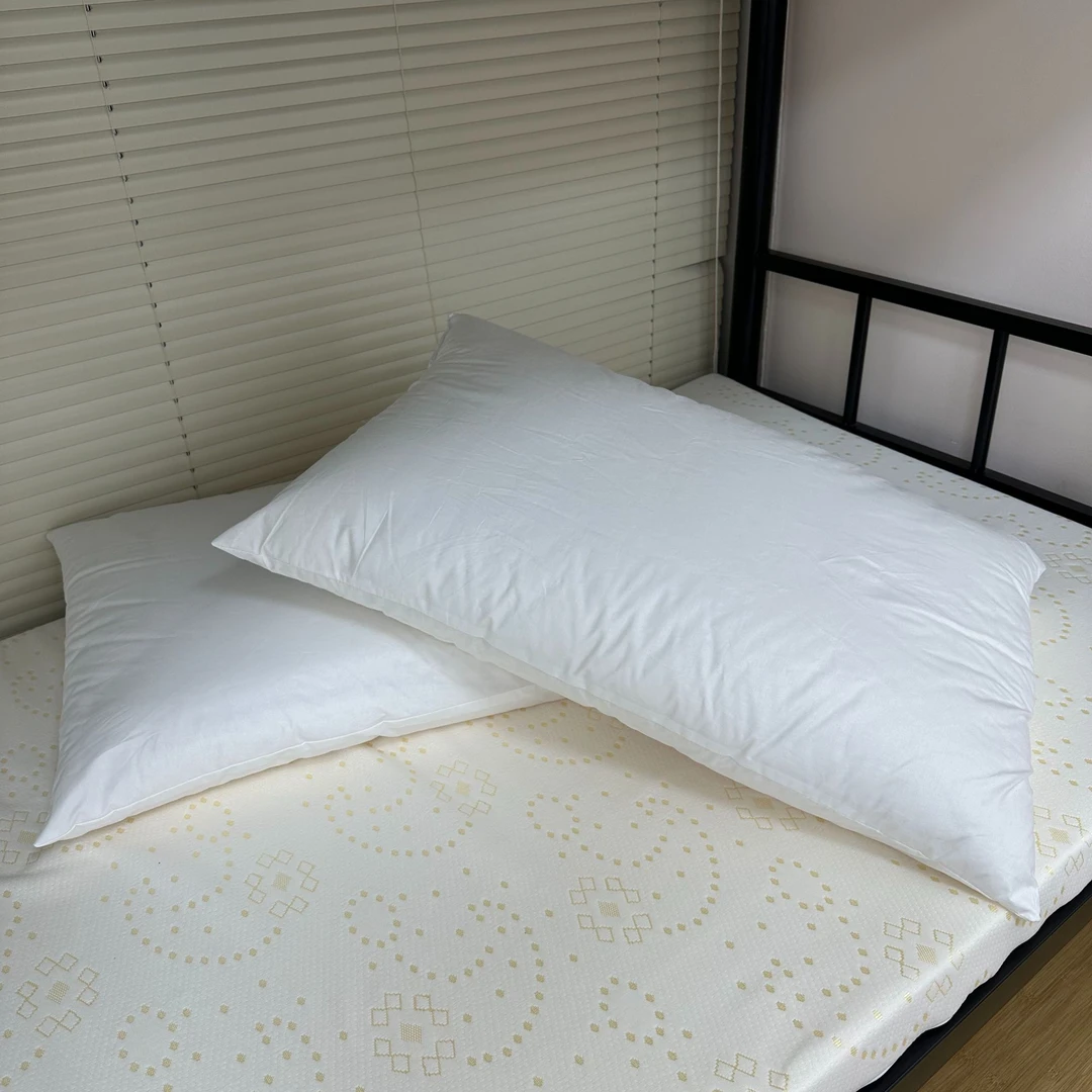 透气柔软成人纯色新疆棉枕芯高枕【新疆棉花枕】