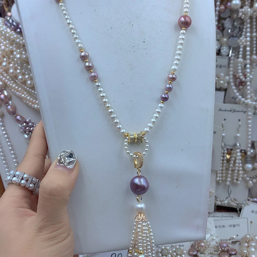 西***安银S925镶嵌淡水珍珠耳饰