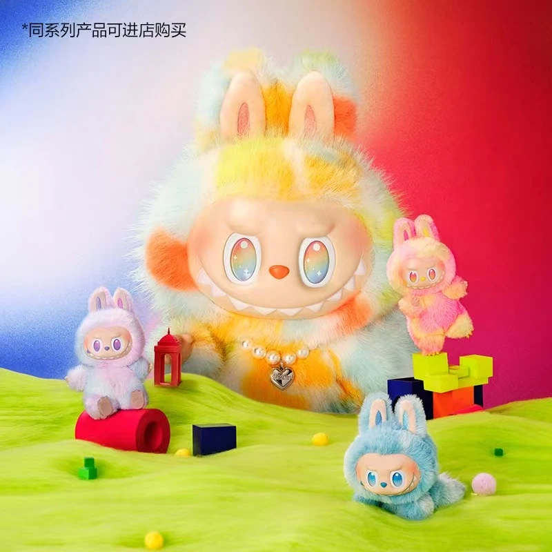新款ROCK大娃潮玩盲盒毛绒挂件女朋友生日礼物