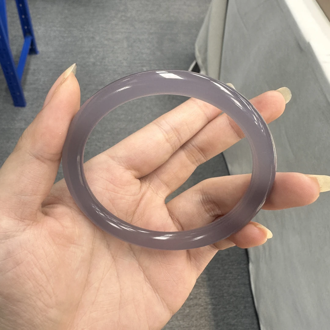 小帅的珠宝仓—精美烟紫美人条手镯多样性发一