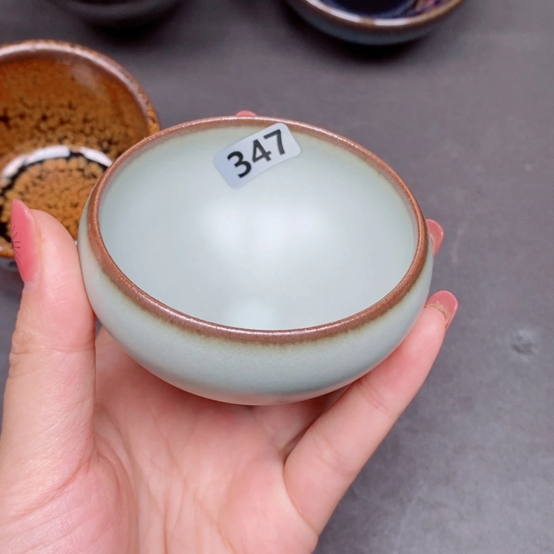万***傑茶盏建窑建盏主人杯347