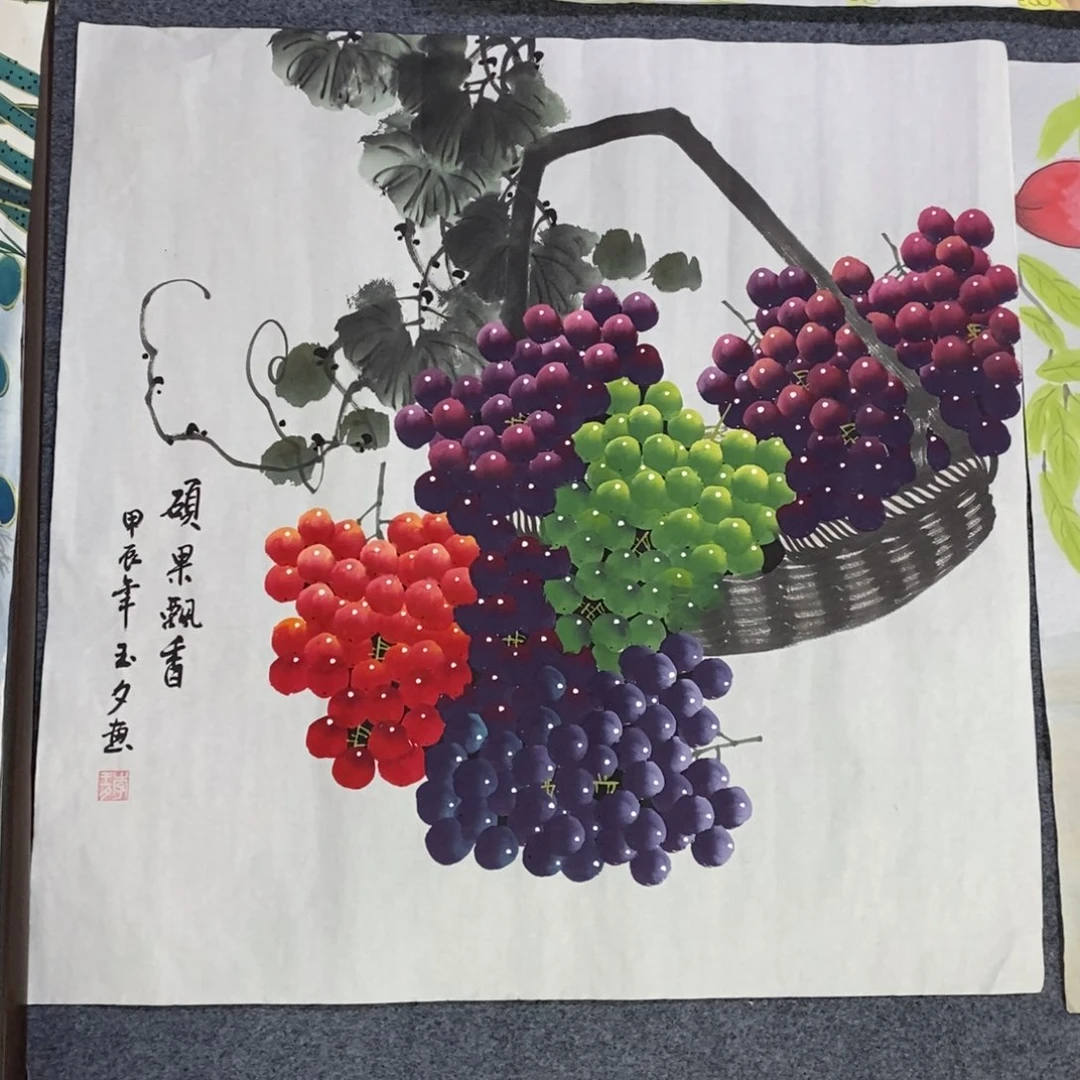 国画尺寸68✖️68斗方画画画画