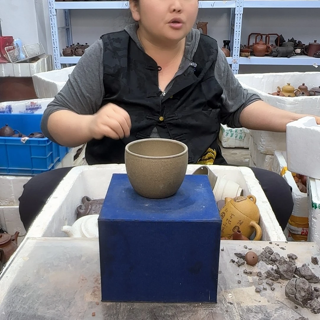 紫泥茶壶宜兴紫砂壶瑕疵处理