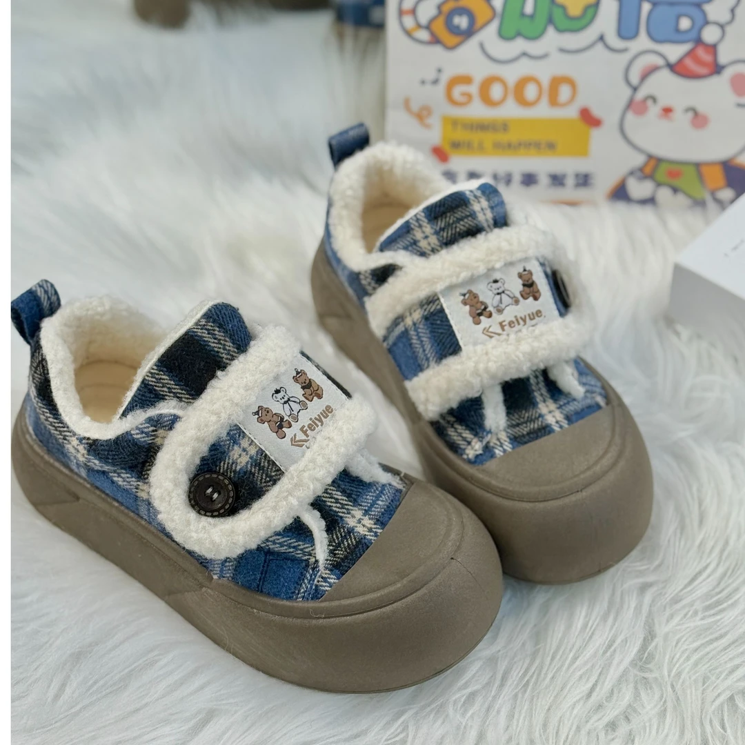 feiyue/飞跃2025冬季新款加绒保暖厚底百搭棉鞋潮流时尚休闲鞋
