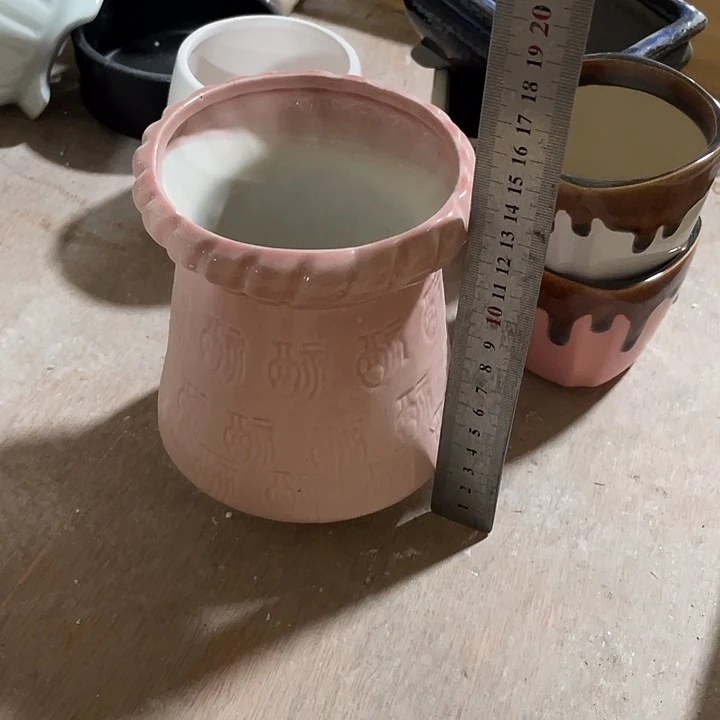 红陶陶瓷花盆凑12米包邮
