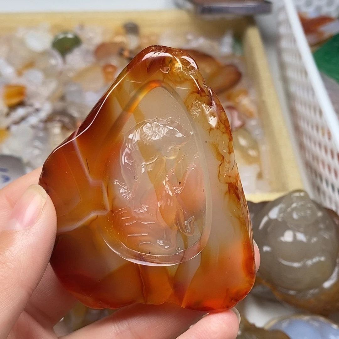 玛瑙/玉髓未镶嵌颈饰