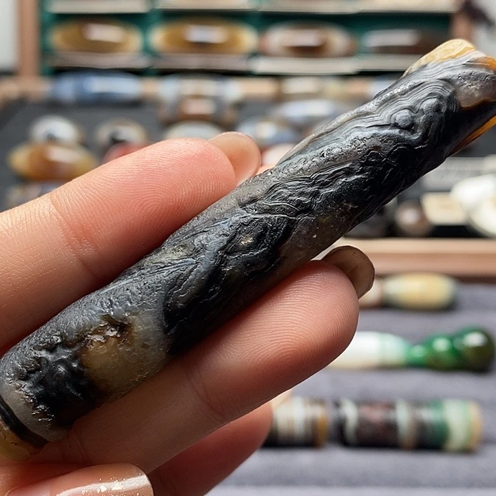 鼠***哥未镶嵌吊坠(不含链)玛瑙/玉髓