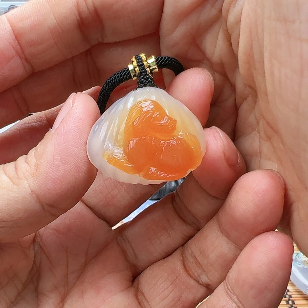 未镶嵌玛瑙/玉髓珠宝半成品