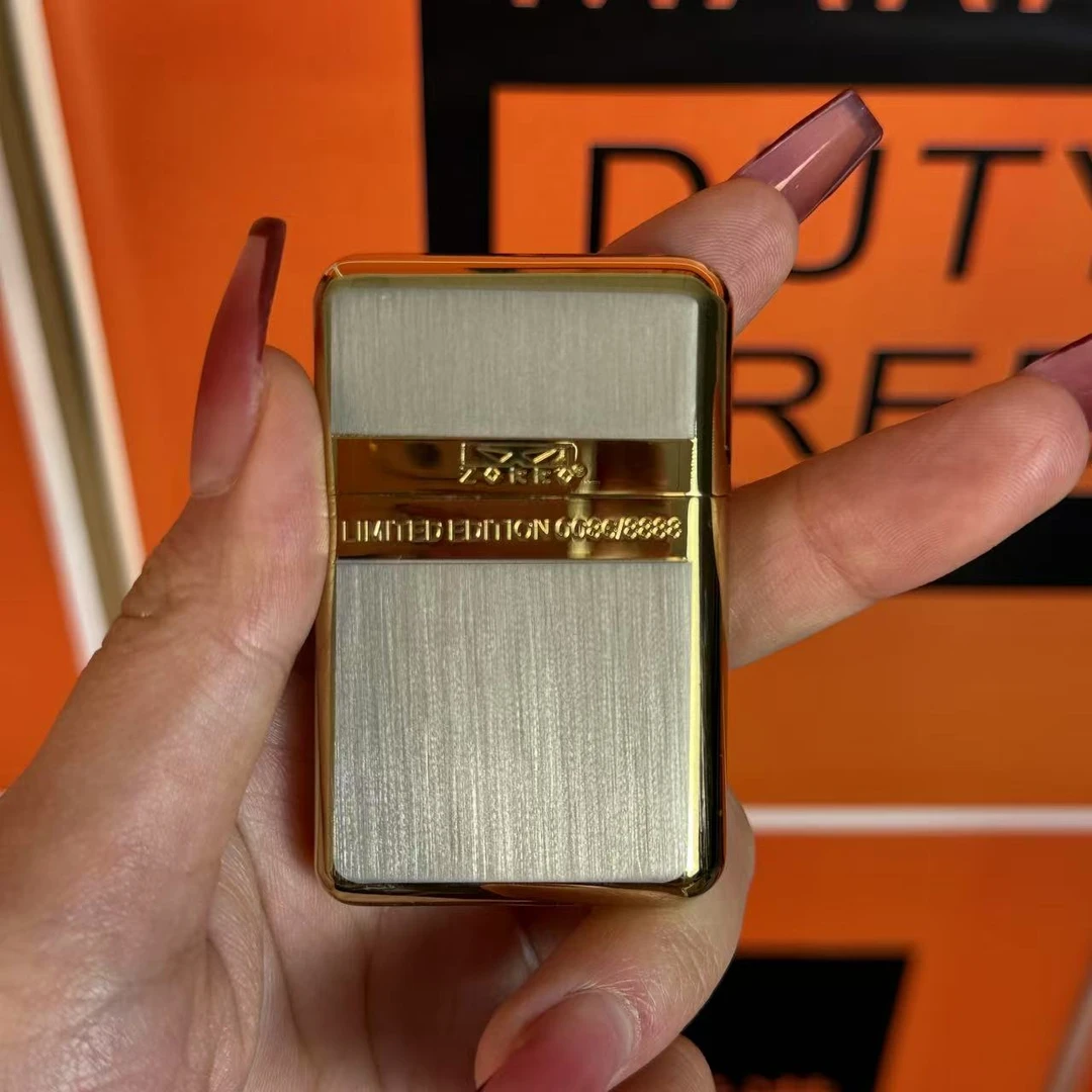 【火机总仓福利】佐罗三代790纯铜高密封内胆拉丝薄款防风打火机