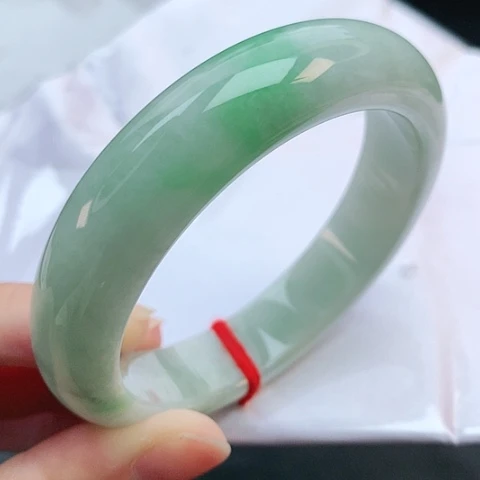 未镶嵌手镯翡翠57圈口080054