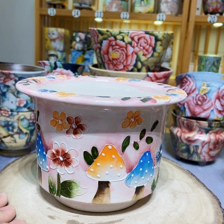 景德镇艺术手绘作品