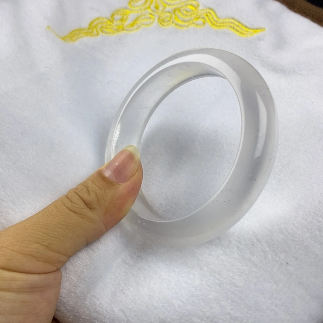 石英质玉未镶嵌手镯55.8