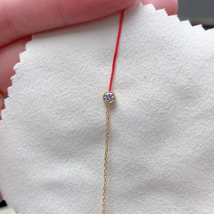 钻石手链18K金镶嵌