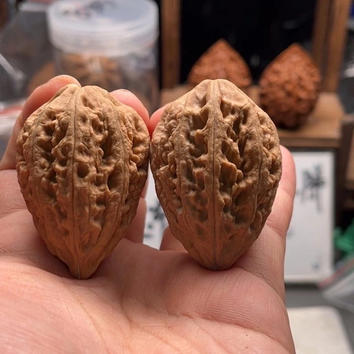 文玩核桃把件楸大胖74