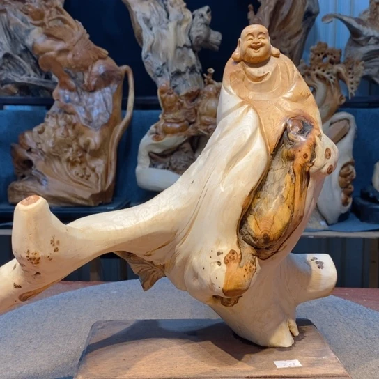 柏木（崖柏）根雕摆件