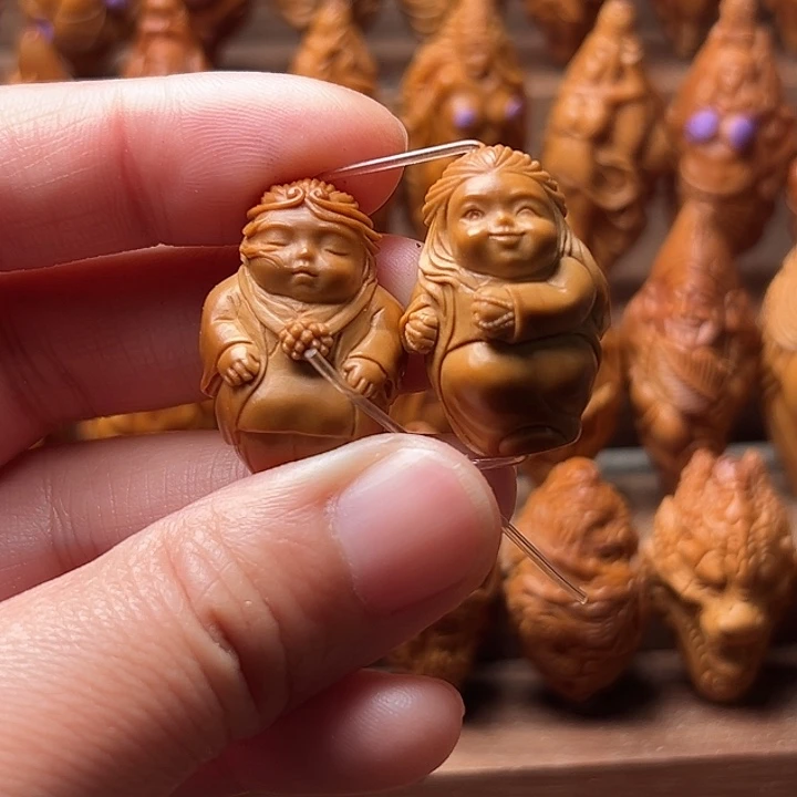 姹***紫吊坠橄榄核橄榄核