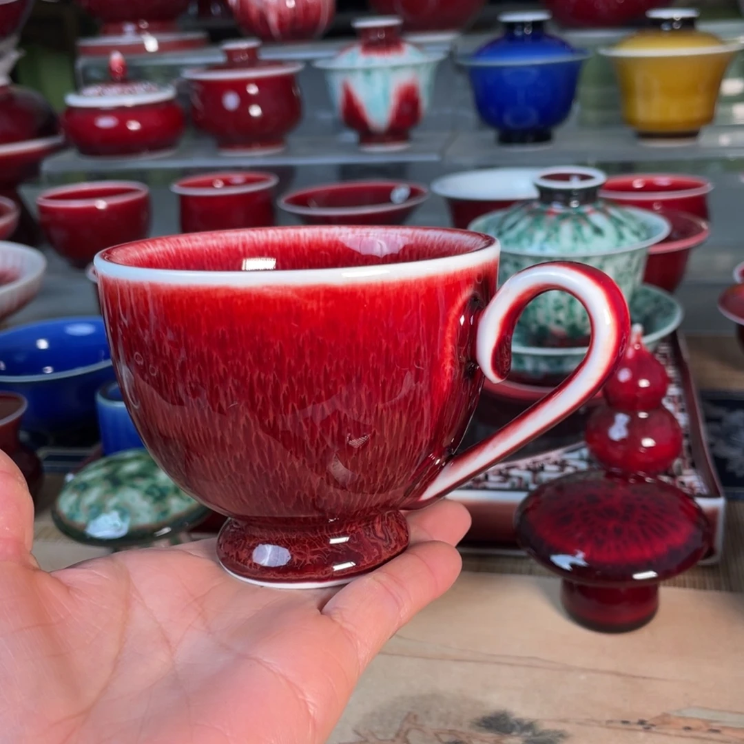 景德镇原矿釉咖啡杯