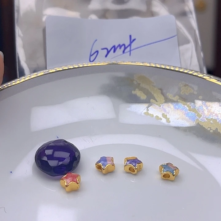 银S925镶嵌颈饰紫晶紫晶925镶嵌164