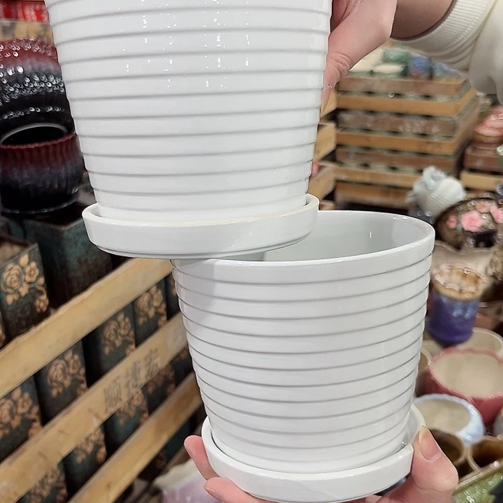 陶瓷陶瓷多肉植物花盆