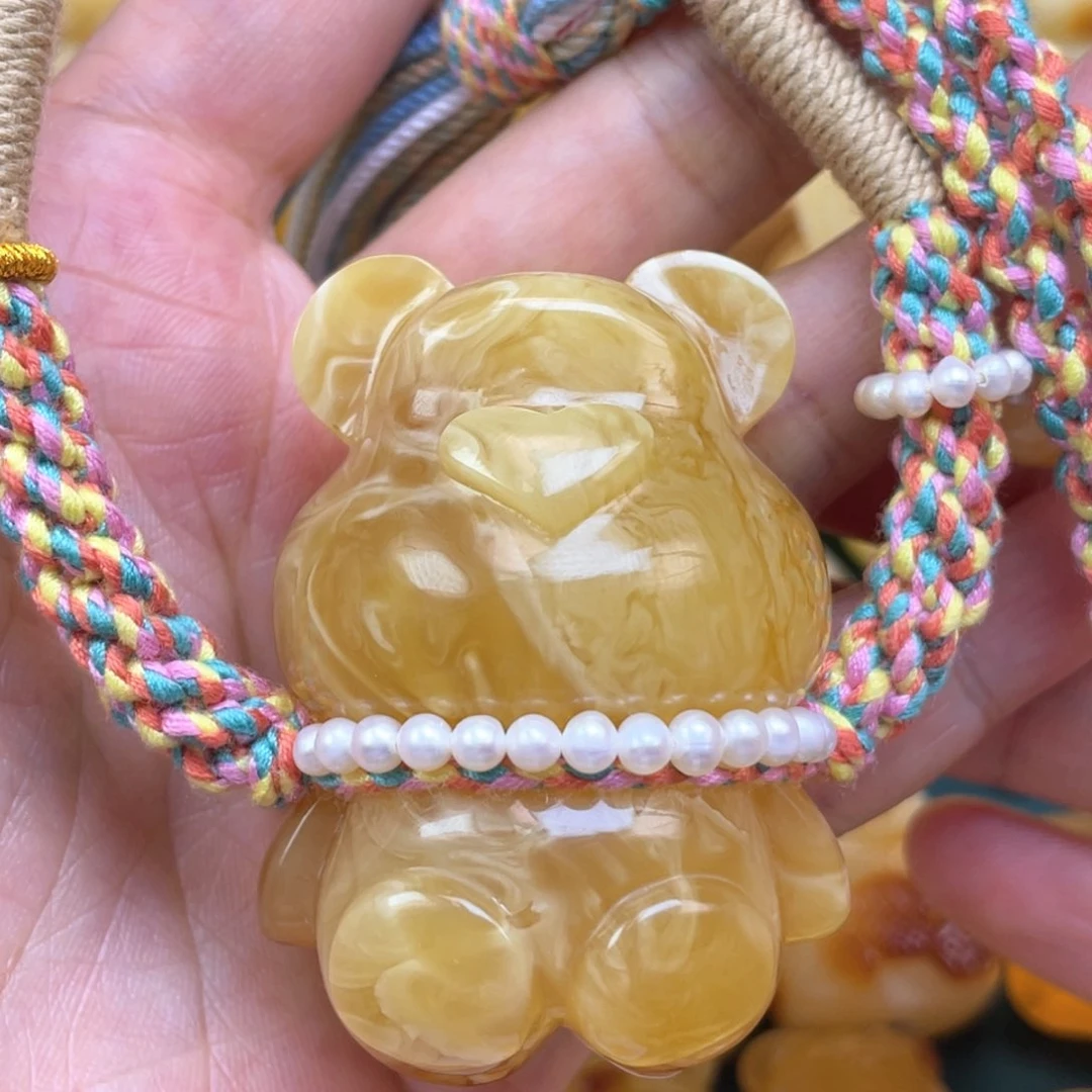 未镶嵌琥珀裸石蜜蜡