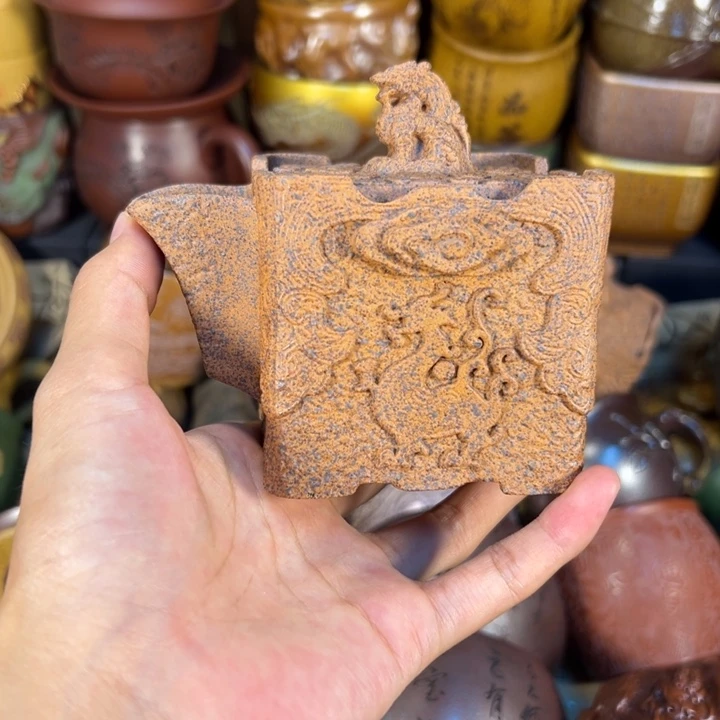 紫砂茶杯宜兴紫砂杯子