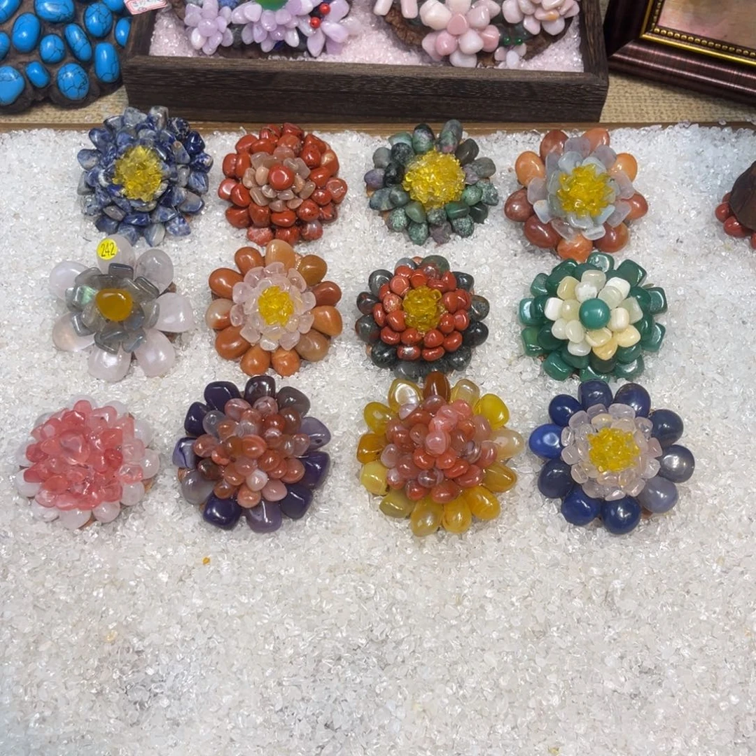 桑***风松塔干花摆件永生花