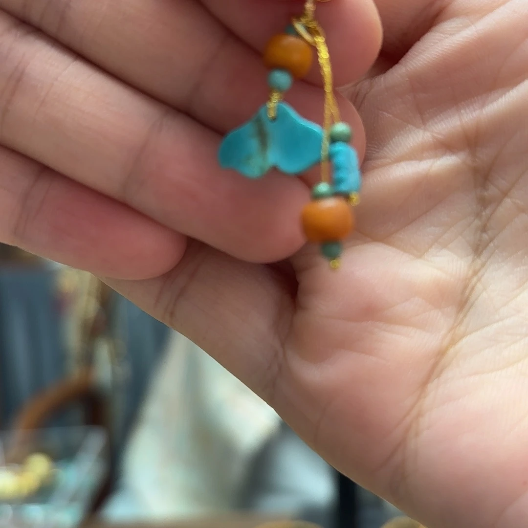 未镶嵌琥珀手链滴流