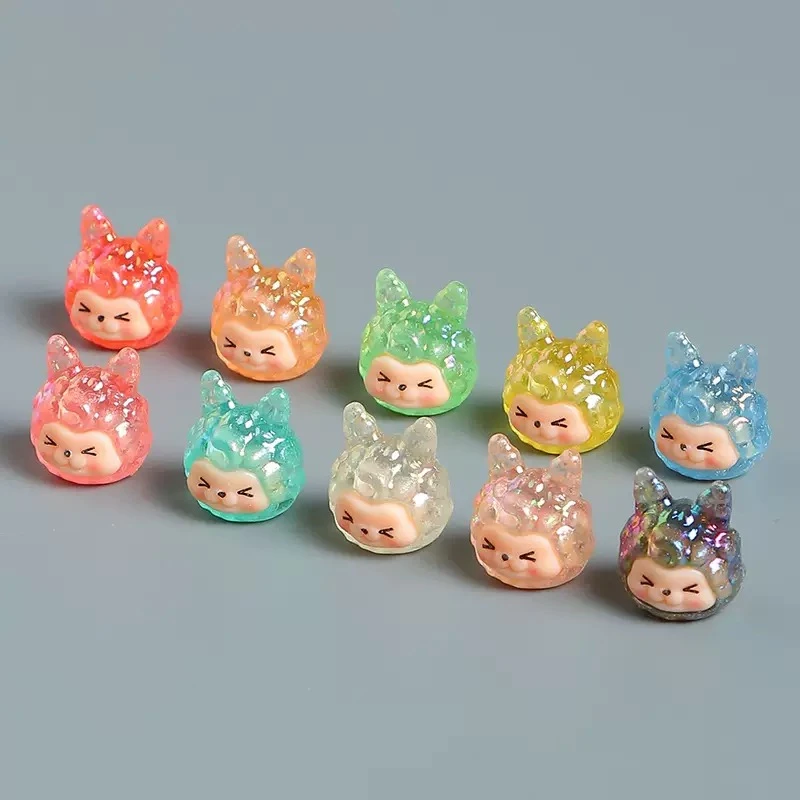 网红夜光树脂diy创意卡通树脂小摆件潮流时尚爆款