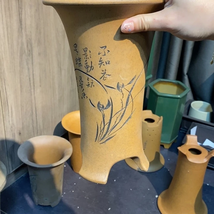 紫砂花盆破*福利来啦