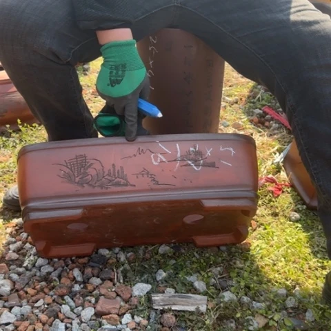 紫砂花盆紫砂花盆盆景盆栽