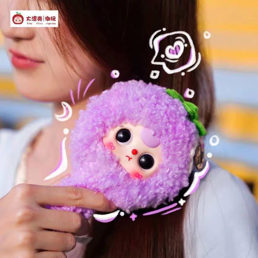 【哈基米潮玩】娃三岁给你梳梳头盲盒毛绒公仔可爱文创玩偶摆件