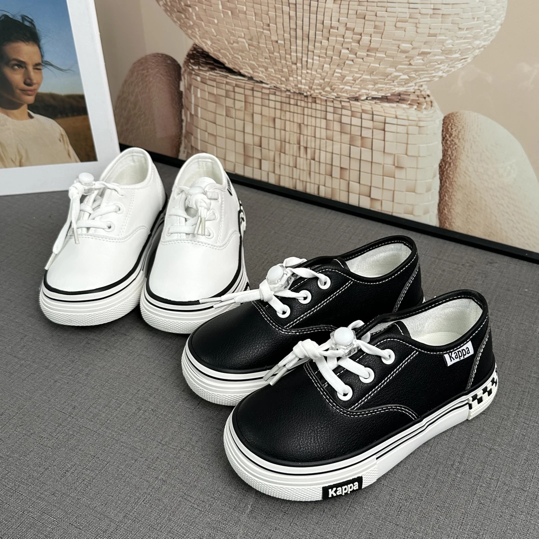 H【24-36码】儿童2025春秋季新款户外百搭经典透气男女儿童板鞋3008