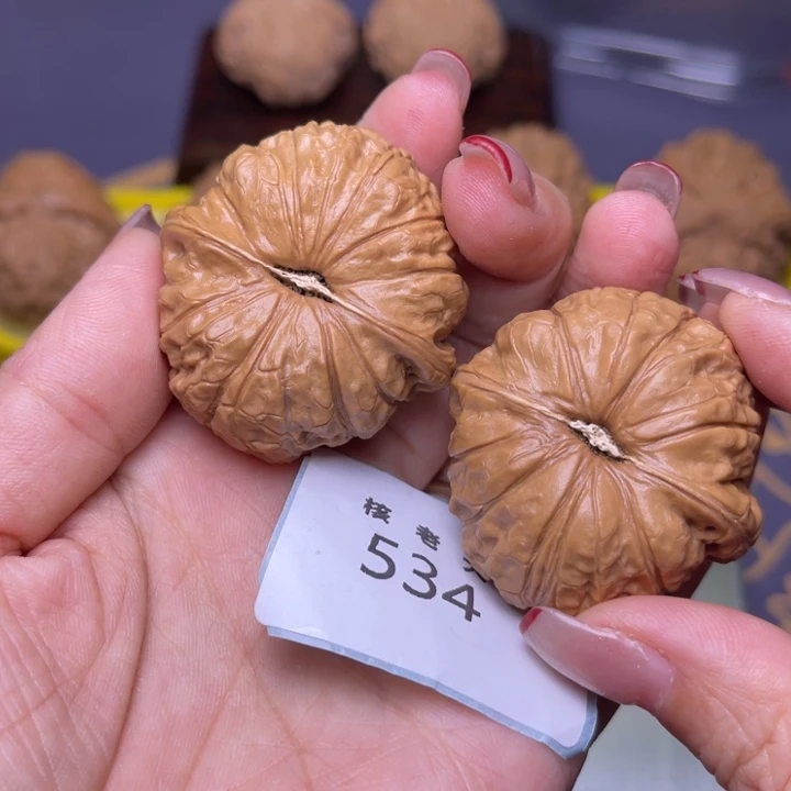 文玩核桃把件南瓜40.534