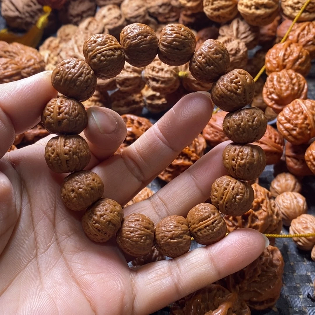 文玩核桃吊坠磨盘