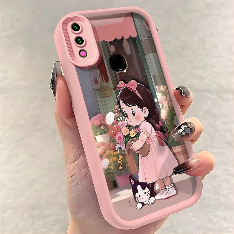 vivoX21后置指纹手机壳新款X21A硅胶软套vivo镜头全包vovix防摔vi