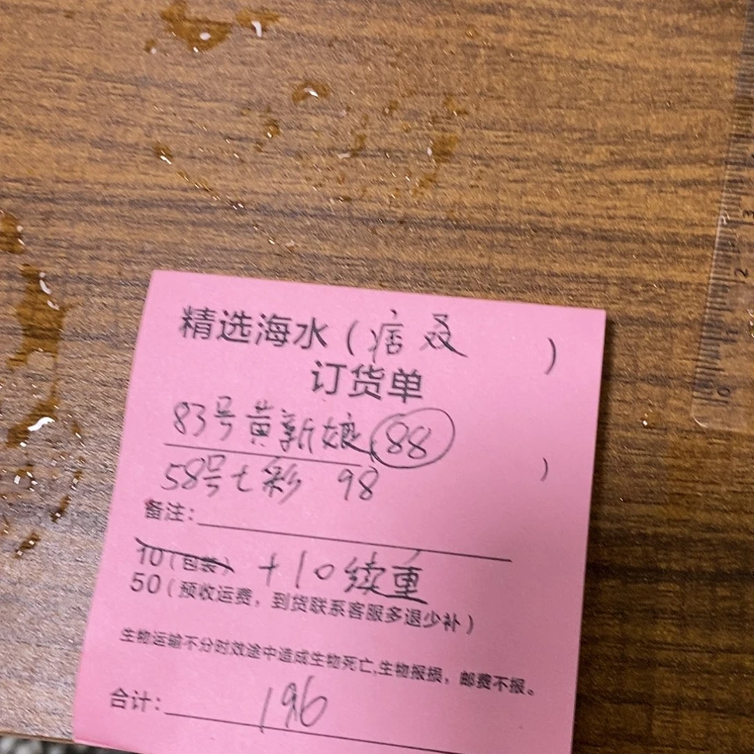 海水鱼83黄新娘，58七彩