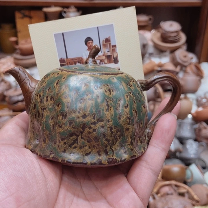 柴烧老岩泥高端茶器