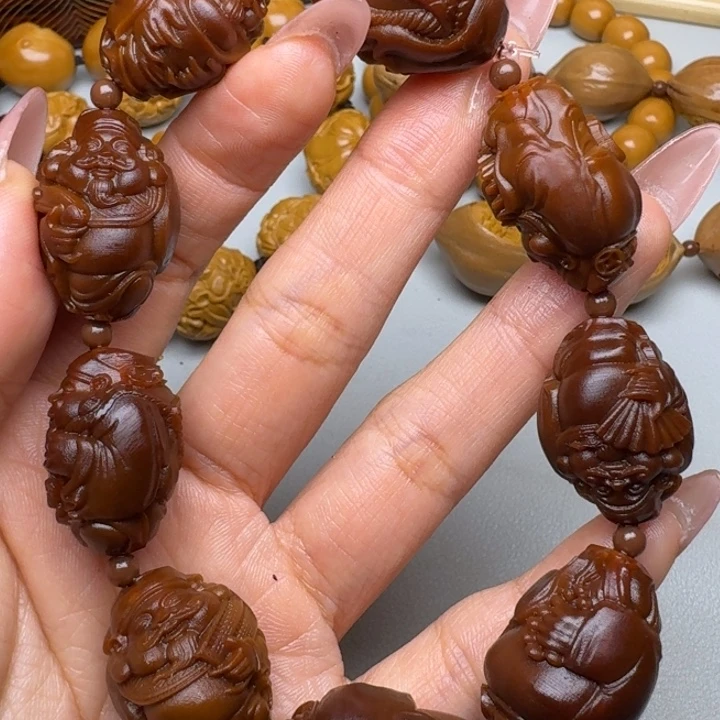 橄榄核手串/手链财神