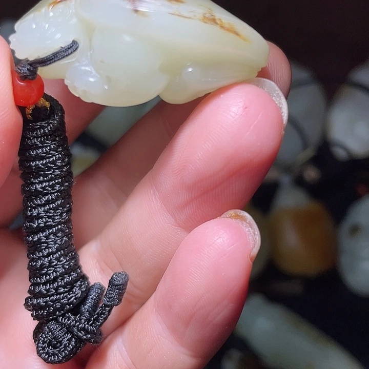 三***臂和田玉（白玉）未镶嵌颈饰